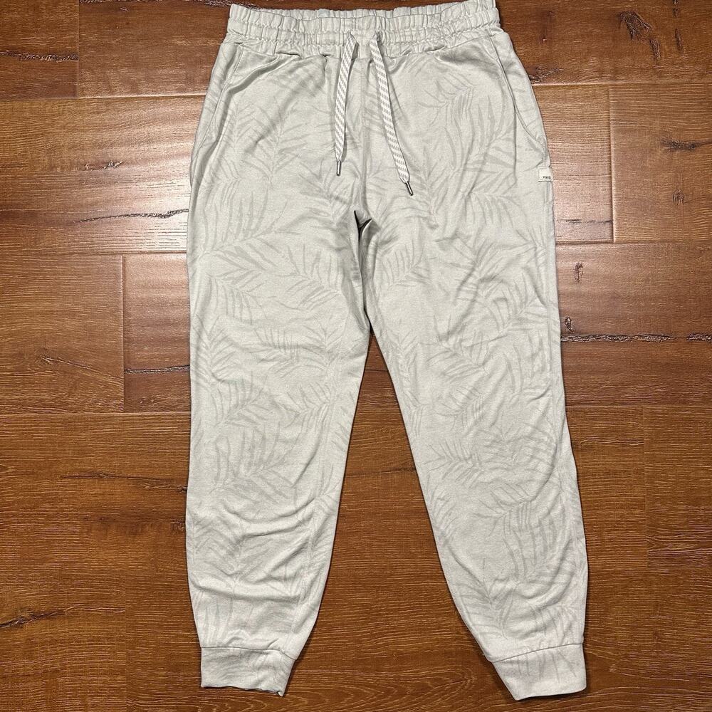 Vuori Performance Jogger Women XS Gray Leaf Sweatpants Gym Running Lounge VW303
